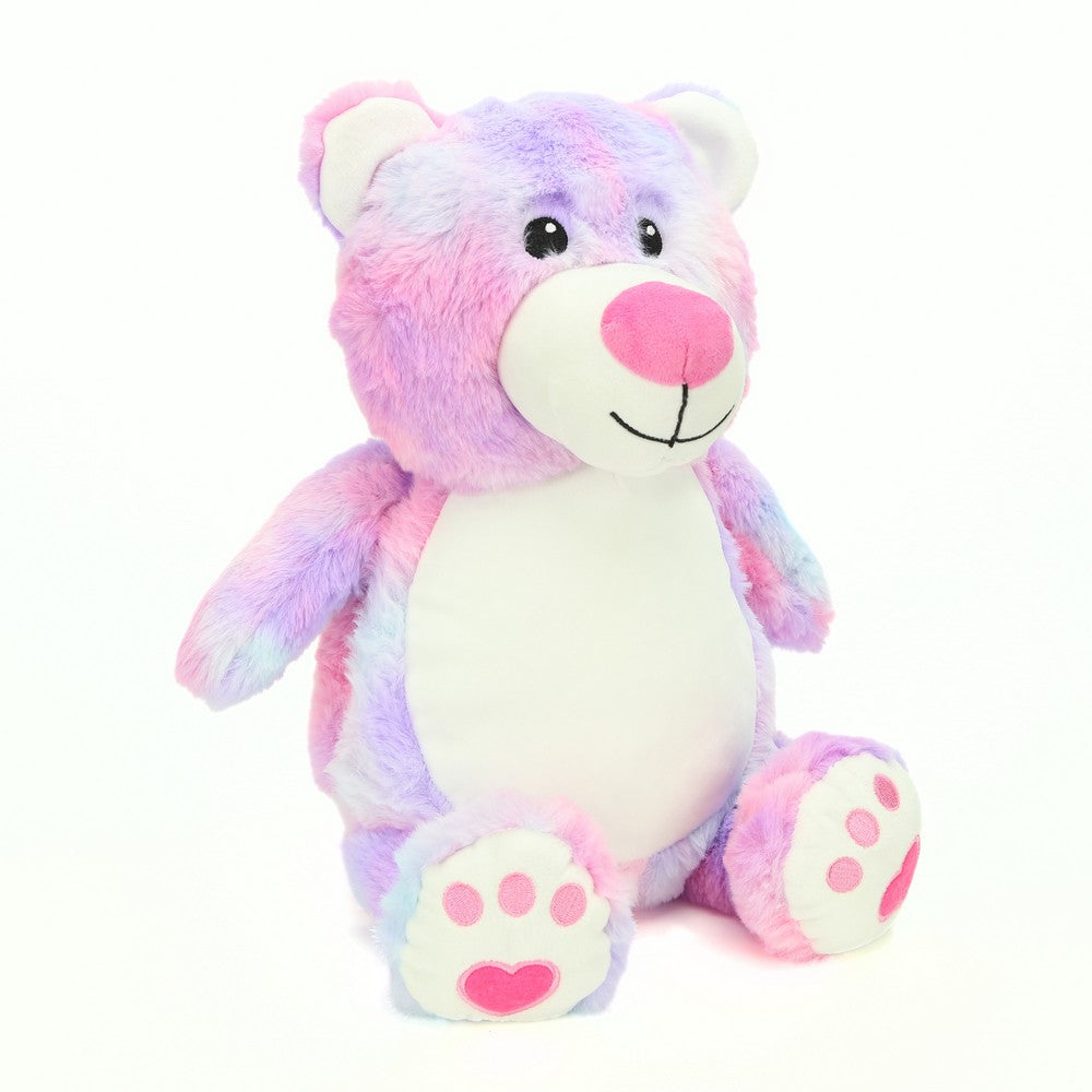 "Bubbles the bear" - personalized stuffed animal
