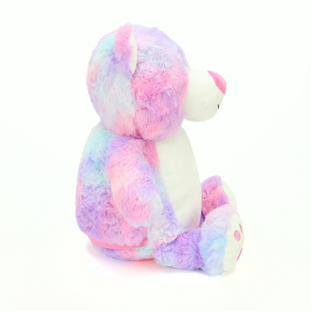 "Bubbles the bear" - personalized stuffed animal