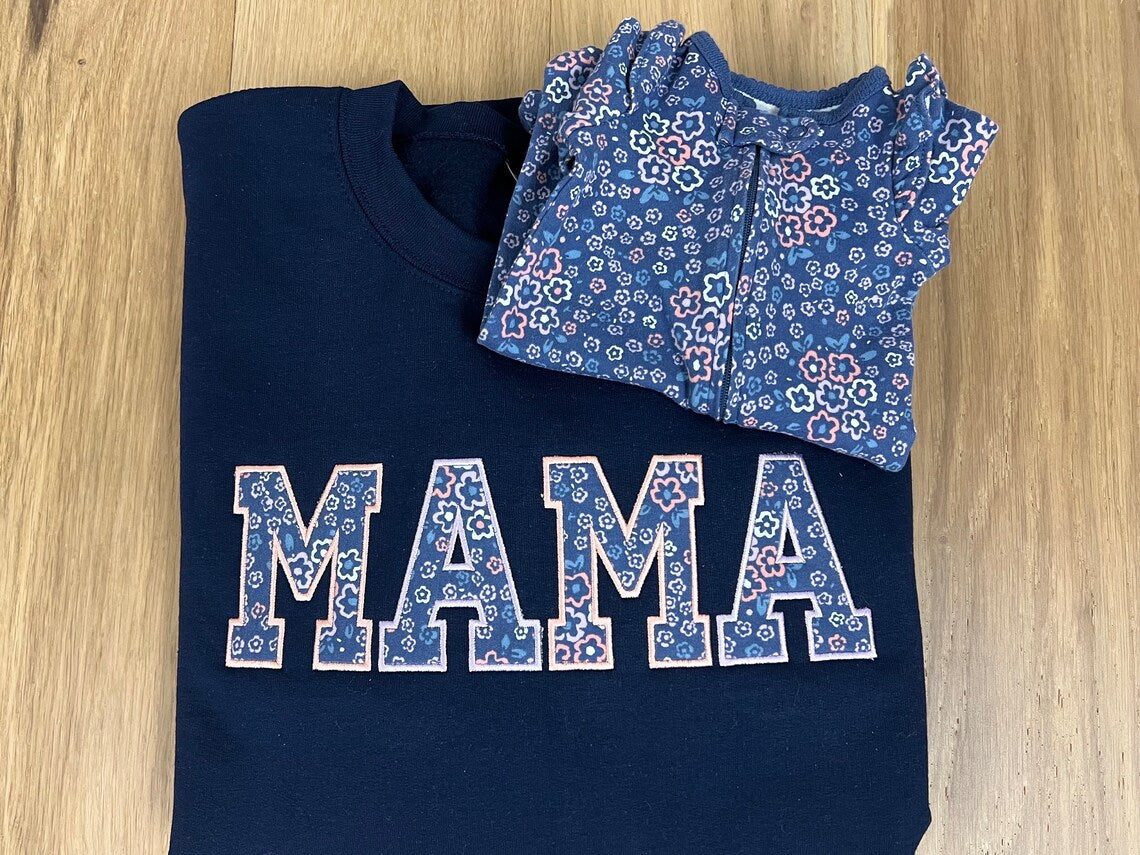 Mama Baby Bodysuit Keepsake Sweatshirt
