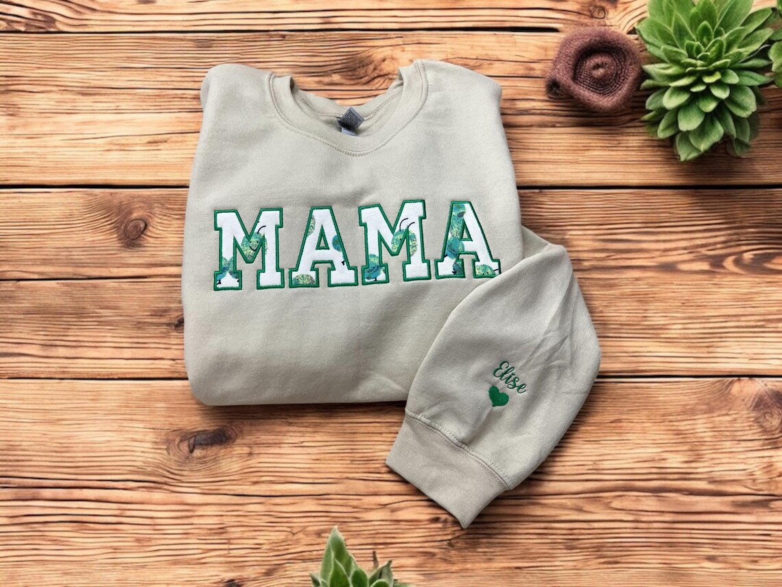 Mama Baby Bodysuit Keepsake Sweatshirt