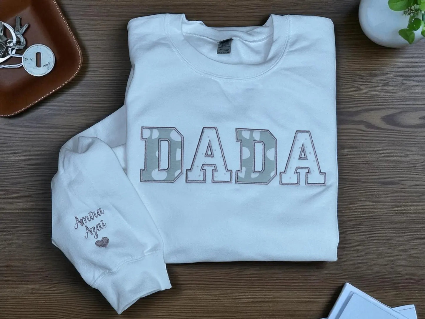 Dad Baby Bodysuit Keepsake Sweatshirt