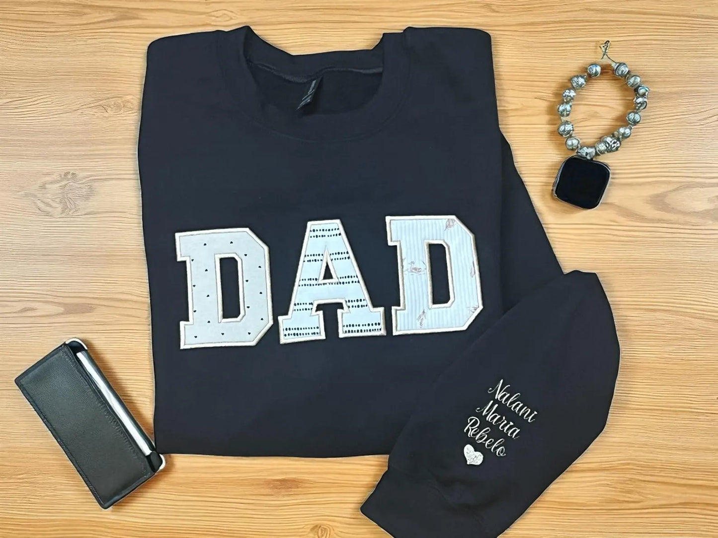Dad Baby Bodysuit Keepsake Sweatshirt