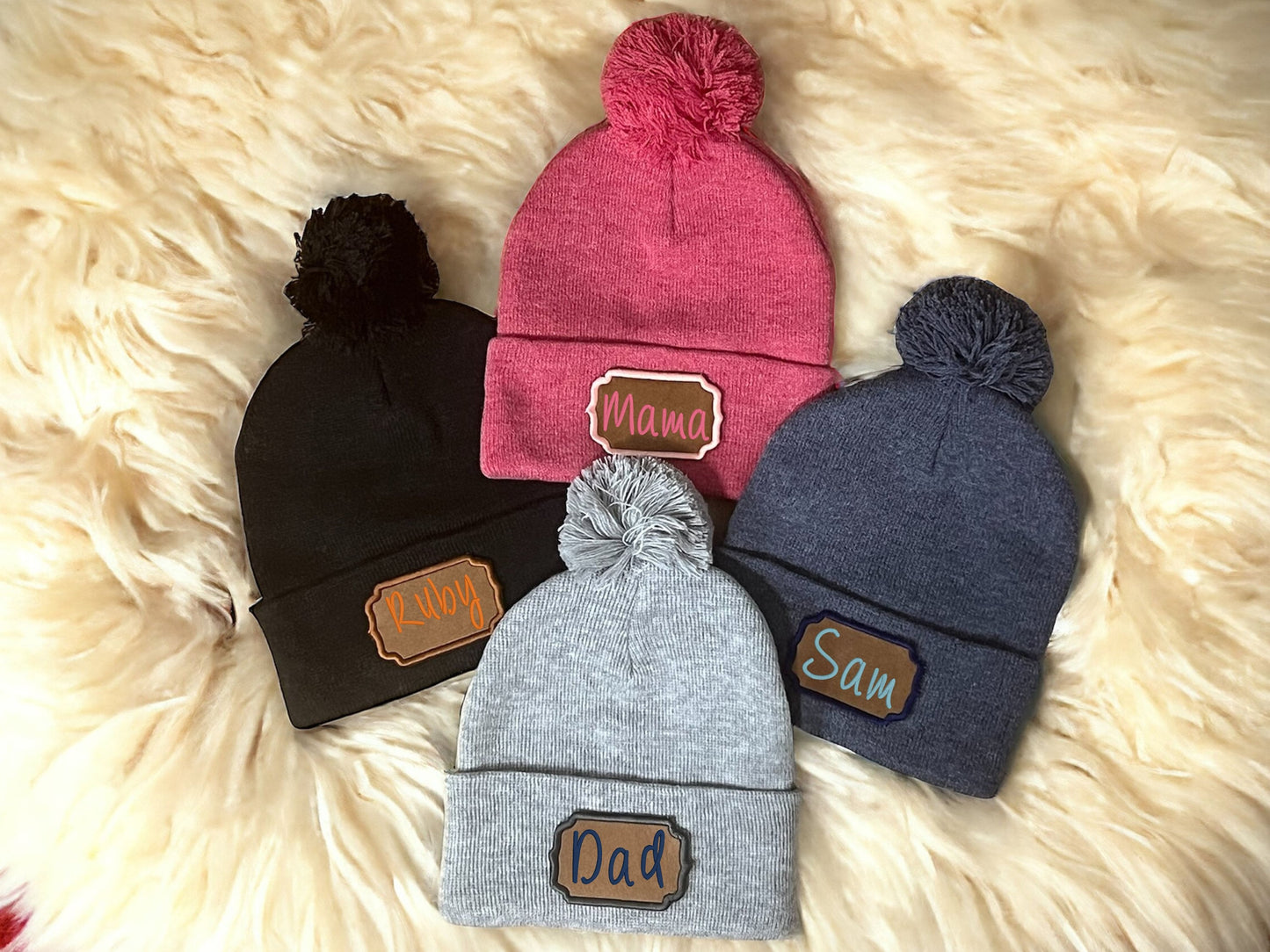 Pom-Pom Beanie (Adults)