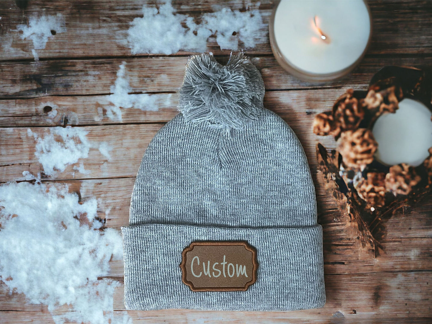 Pom-Pom Beanie (Adults)