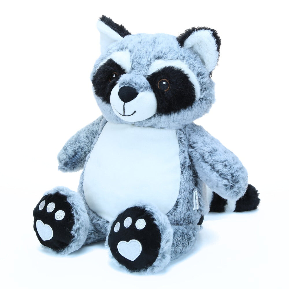 "Chuckle Coon" Raccoon - personalized stuffed animal
