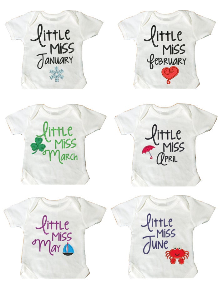 Little miss custom embroidered outfit