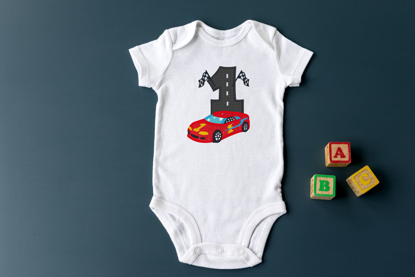 Race Car Birthday Shirt