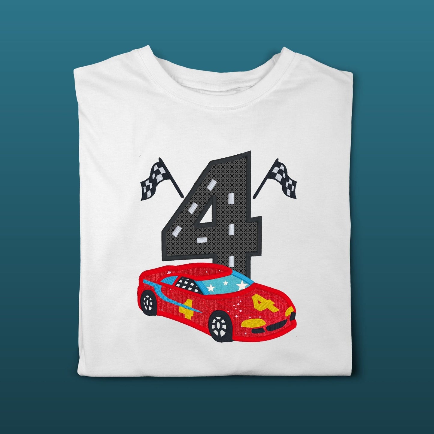 Race Car Birthday Shirt