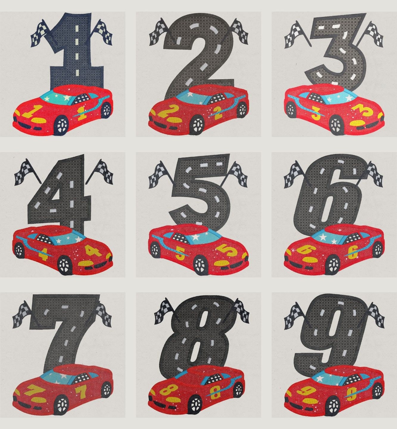 Race Car Birthday Shirt
