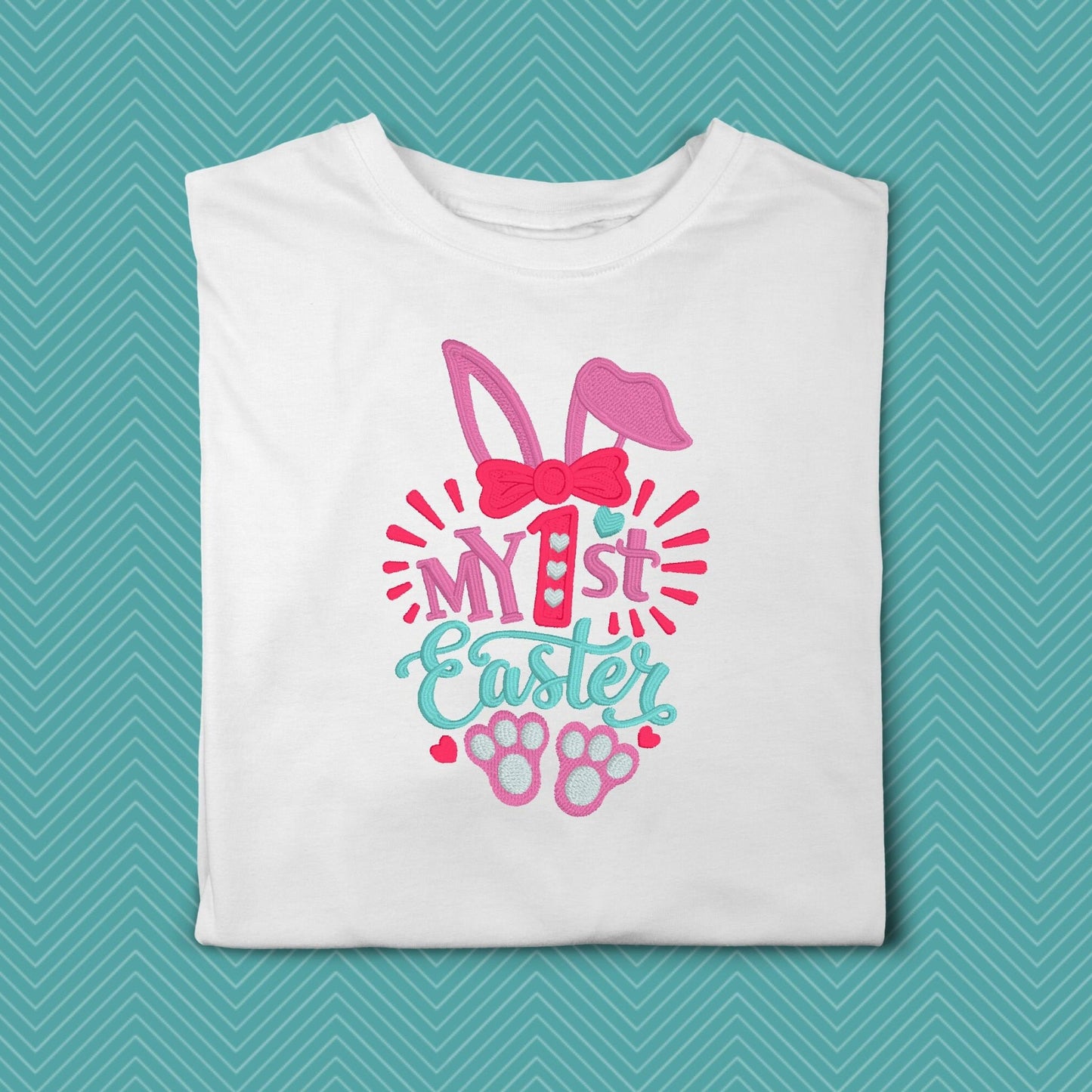 My 1st Easter Embroidered Baby Outfit
