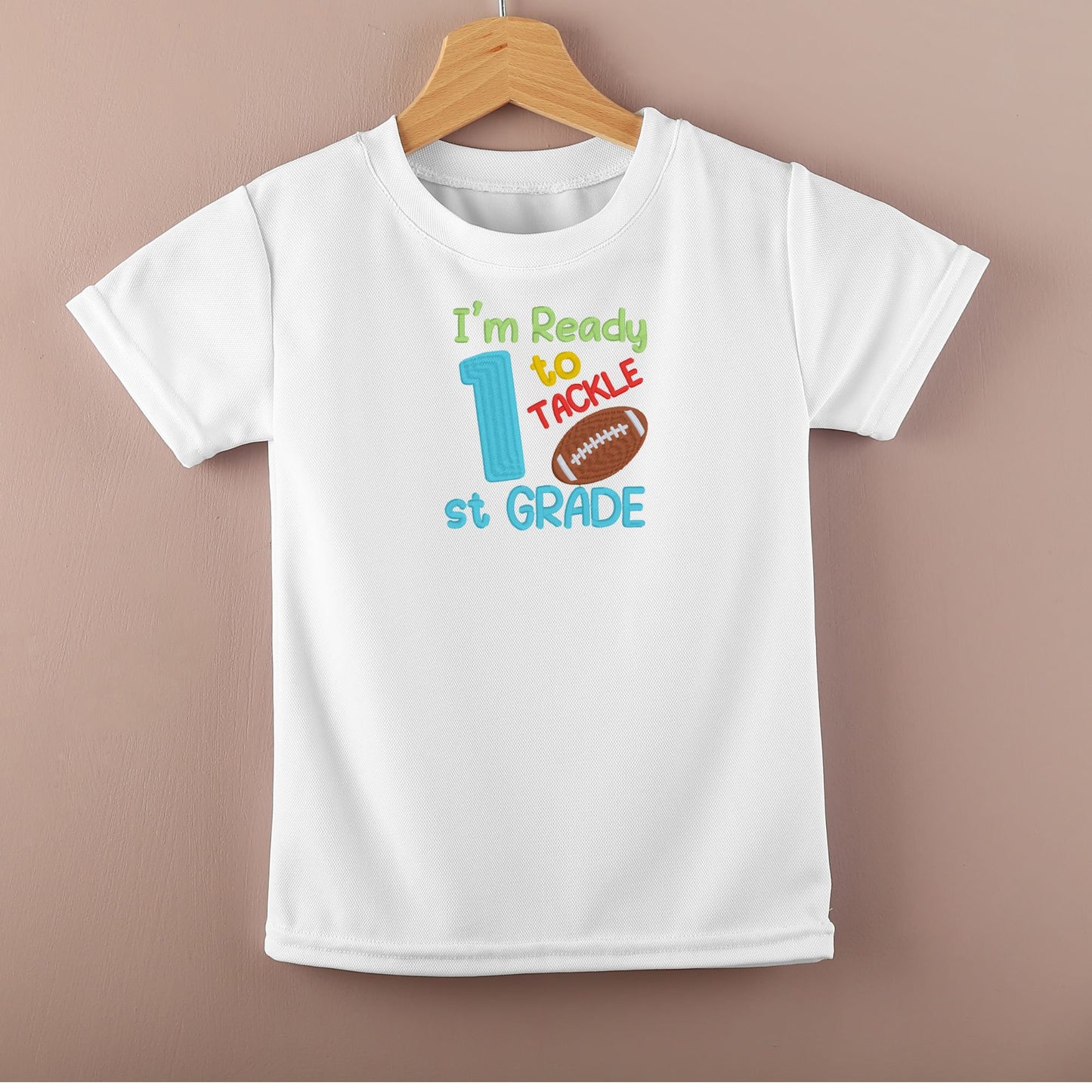 Ready to Tackle First Grade T-Shirt
