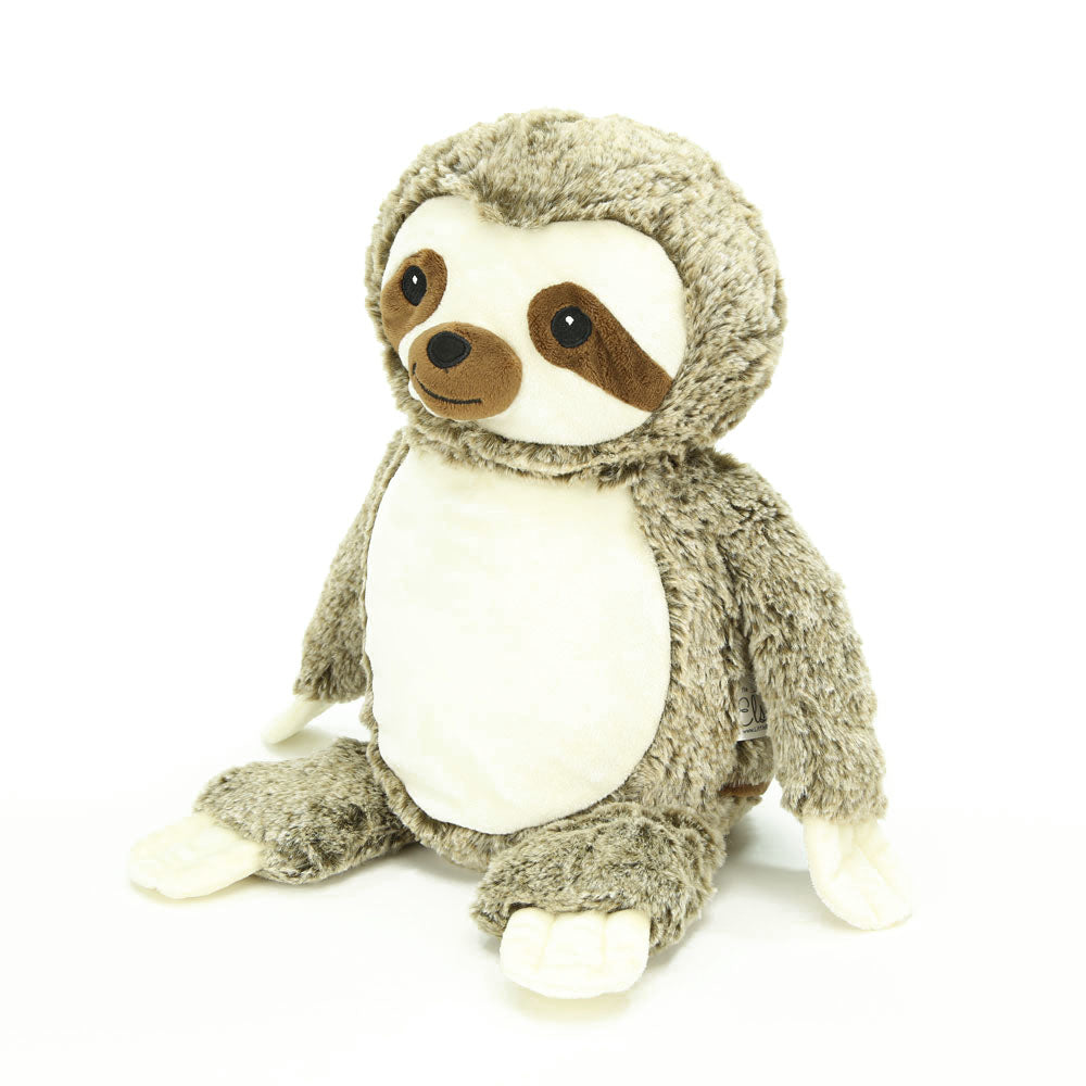 "Slothy McSlowface" Sloth - personalized stuffed animal