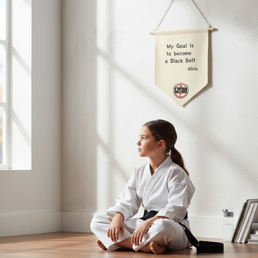 CSMA Pennant Banner - Black Belt Goal