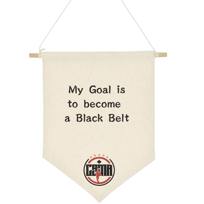 CSMA Pennant Banner - Black Belt Goal