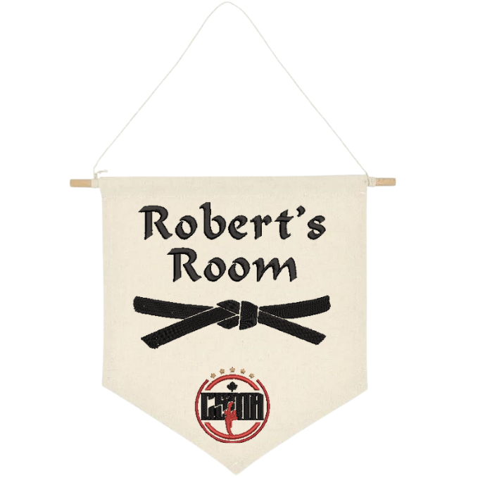 CSMA Pennant Banner - Kid's room