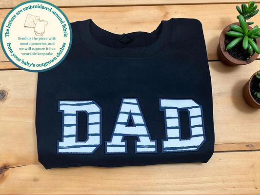 Dad Baby Bodysuit Keepsake Sweatshirt