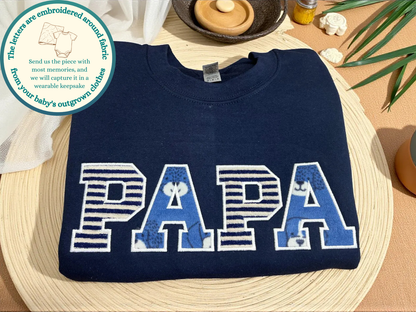 Dad Baby Bodysuit Keepsake Sweatshirt