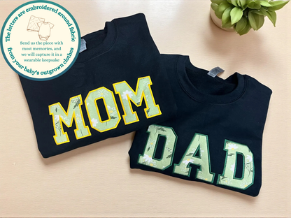 Dad Baby Bodysuit Keepsake Sweatshirt