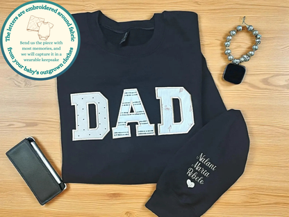 Dad Baby Bodysuit Keepsake Sweatshirt