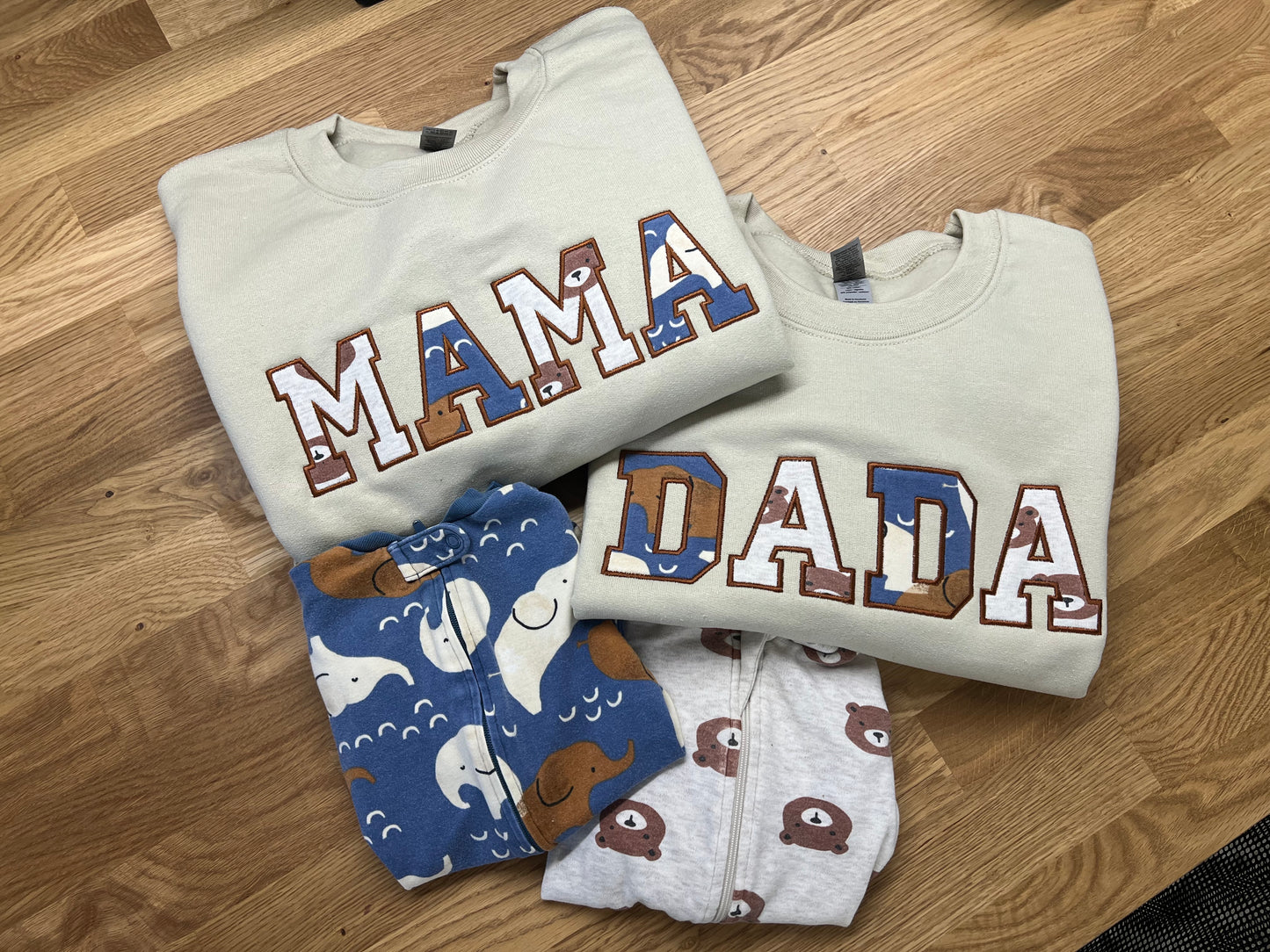 Mama Baby Bodysuit Keepsake Sweatshirt