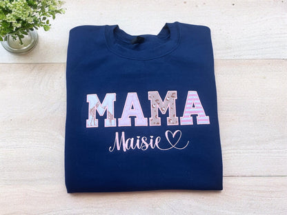 Mama Baby Bodysuit Keepsake Sweatshirt