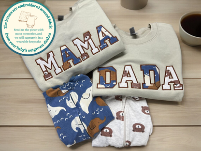 Mama Baby Bodysuit Keepsake Sweatshirt