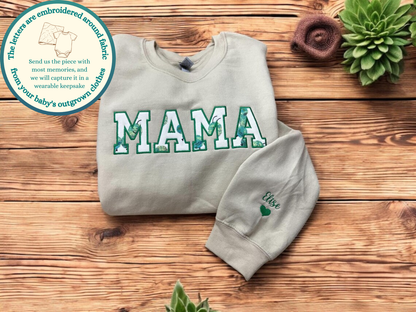 Mama Baby Bodysuit Keepsake Sweatshirt