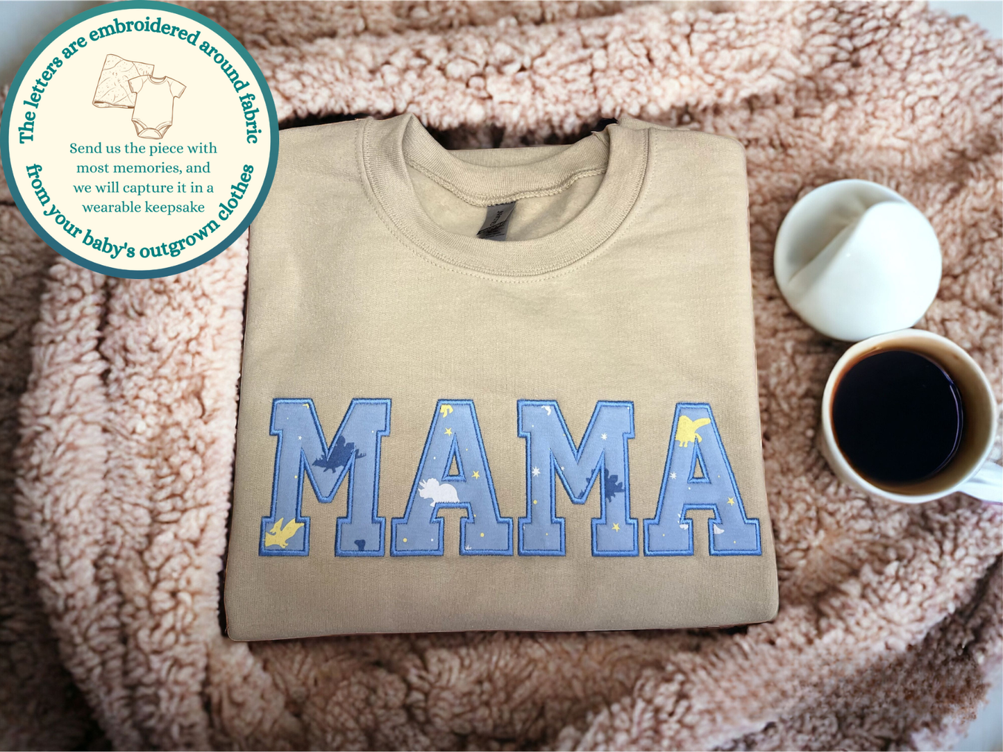 Mama Baby Bodysuit Keepsake Sweatshirt