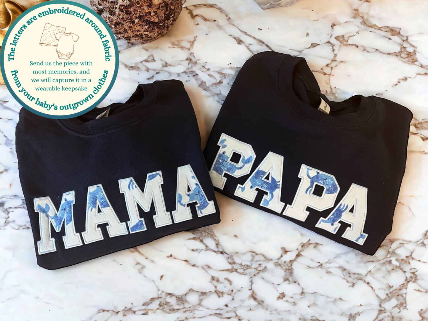 Mama Baby Bodysuit Keepsake Sweatshirt