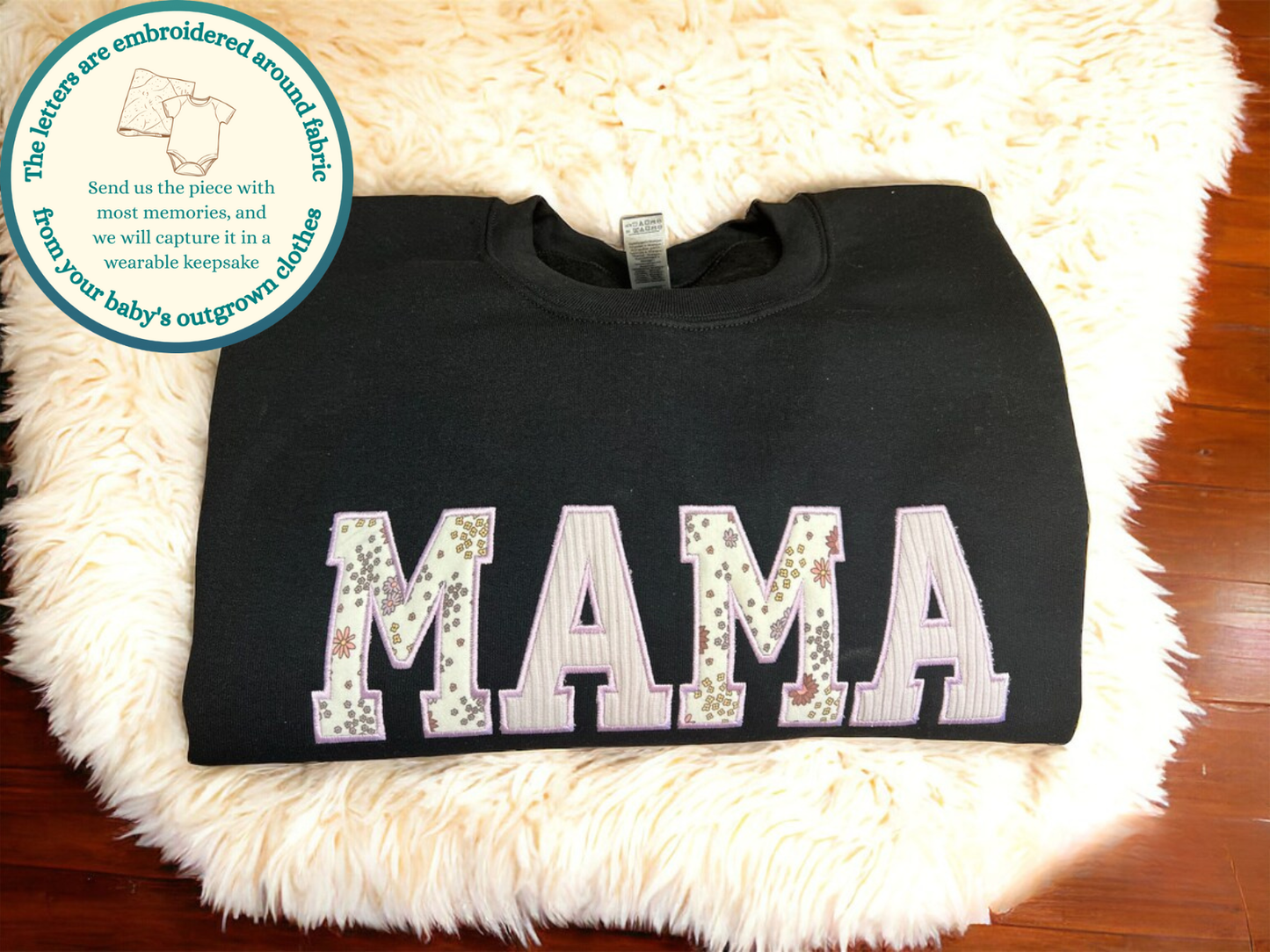 Mama Baby Bodysuit Keepsake Sweatshirt