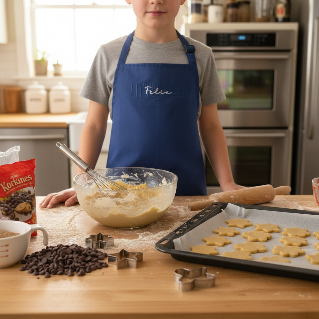 Kids’ Personalized Craft & Cooking Apron