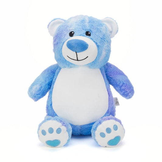 "Bleu Bearry" bear - personalized stuffed animal