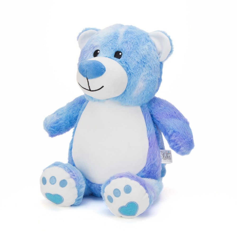 "Bleu Bearry" bear - personalized stuffed animal