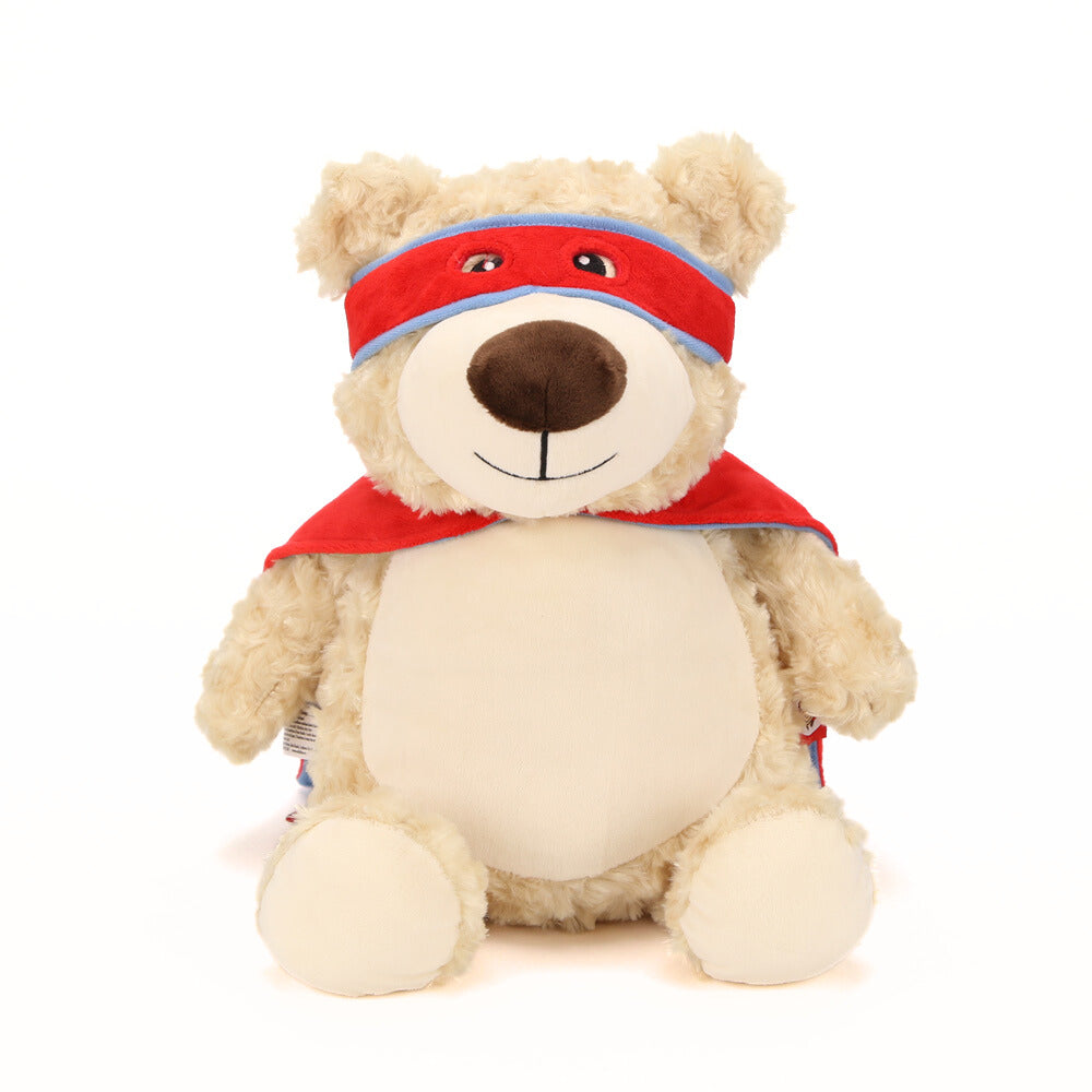 Captain Cuddles, the Super Bear - personalized stuffed animal