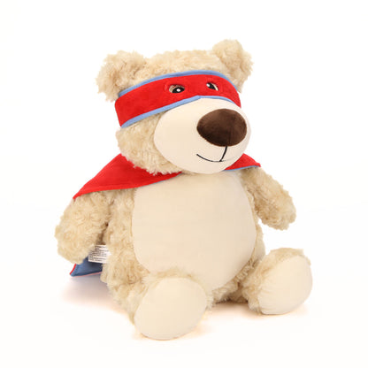 Captain Cuddles, the Super Bear - personalized stuffed animal