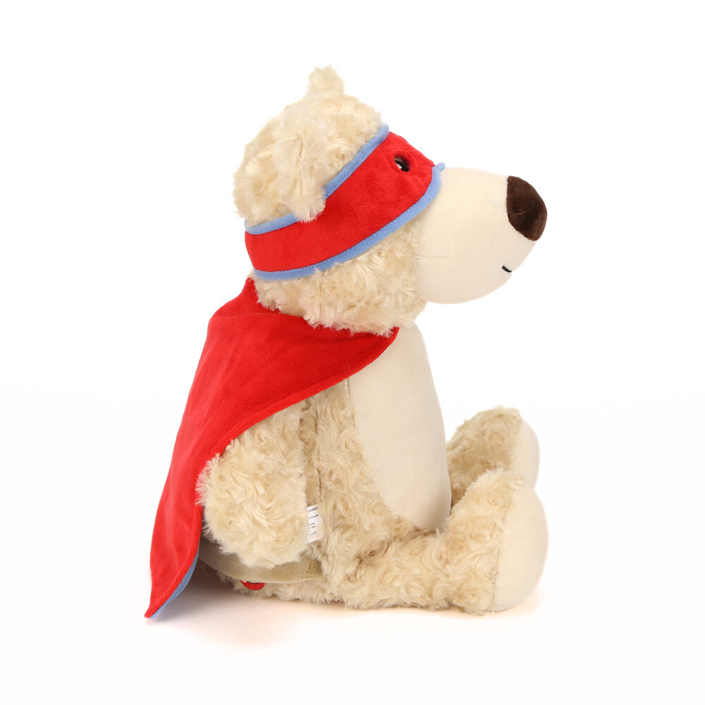 Captain Cuddles, the Super Bear - personalized stuffed animal