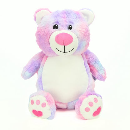 "Bubbles the bear" - personalized stuffed animal