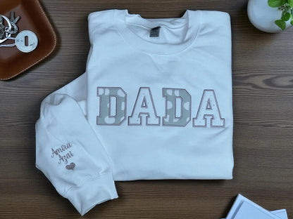 Dad Baby Bodysuit Keepsake Sweatshirt