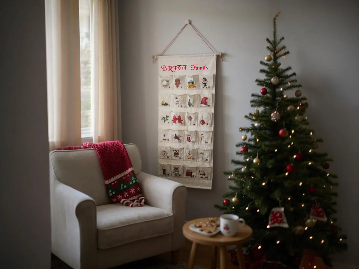 Personalized Christmas Advent Calendar