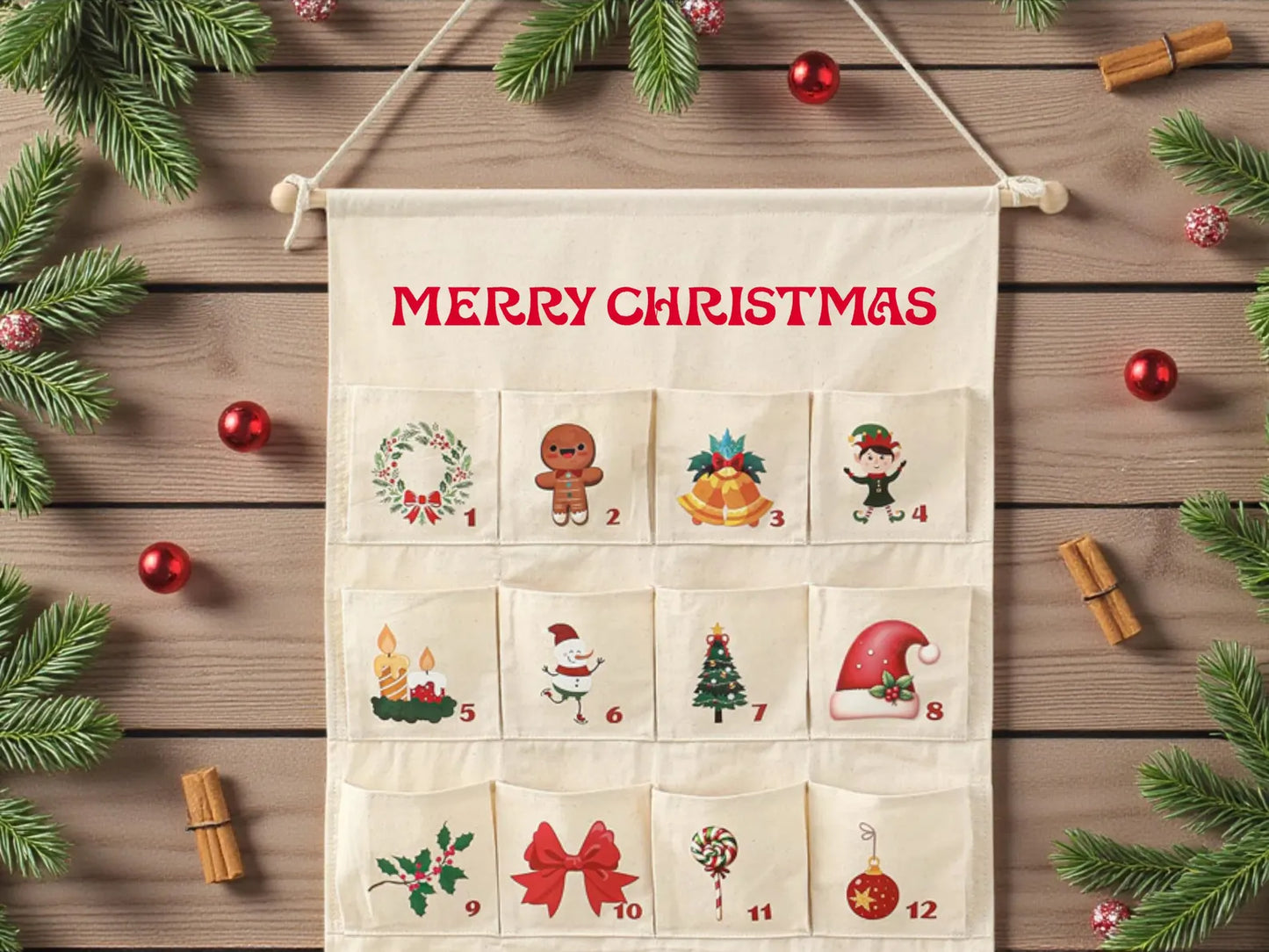 Personalized Christmas Advent Calendar