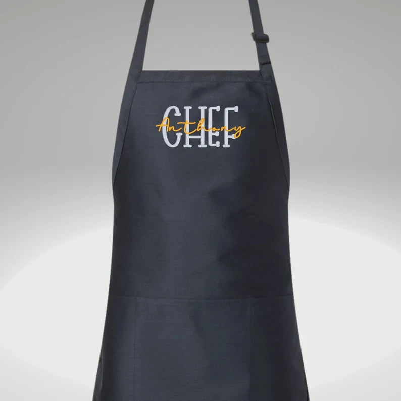 Chef Personalized Embroidered Apron