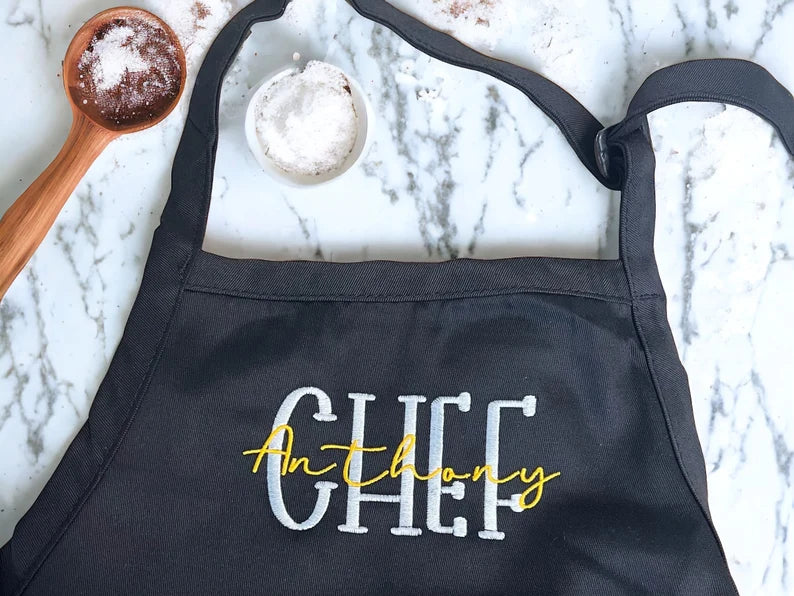Chef Personalized Embroidered Apron