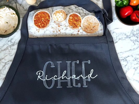 Chef Personalized Embroidered Apron