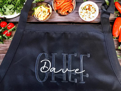 Chef Personalized Embroidered Apron