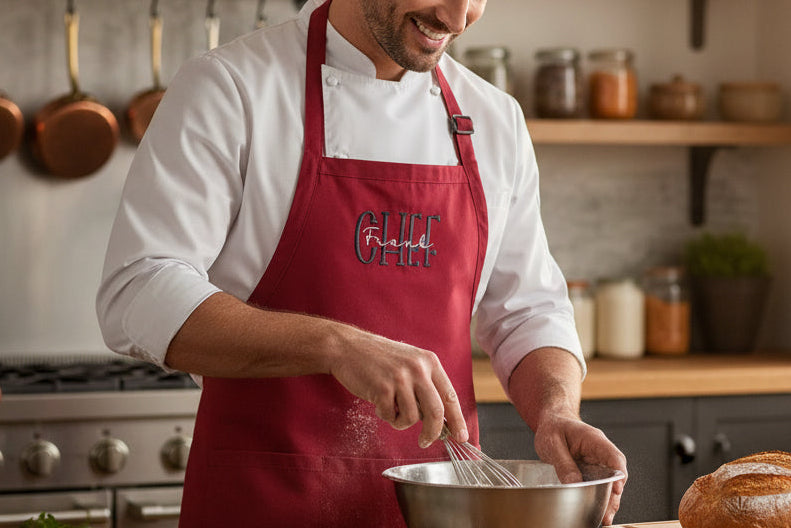 Chef Personalized Embroidered Apron