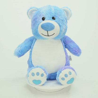 "Bleu Bearry" bear - personalized stuffed animal