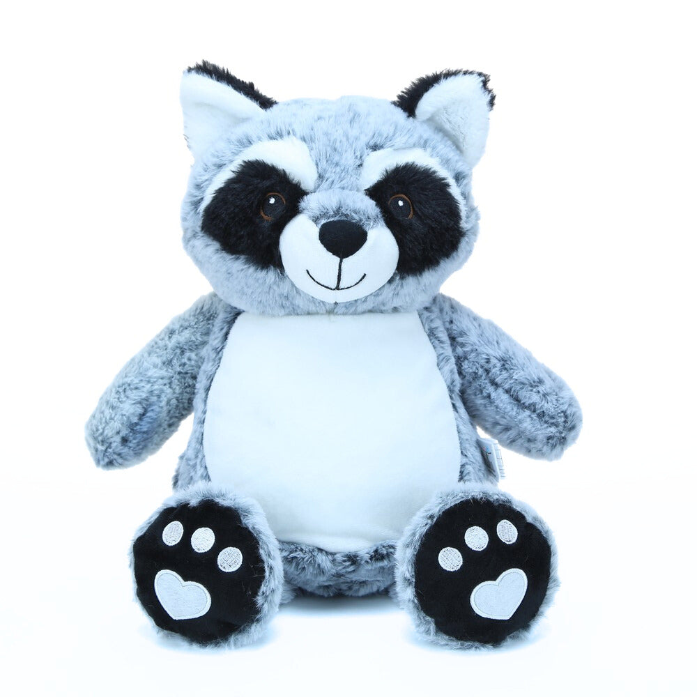 "Chuckle Coon" Raccoon - personalized stuffed animal