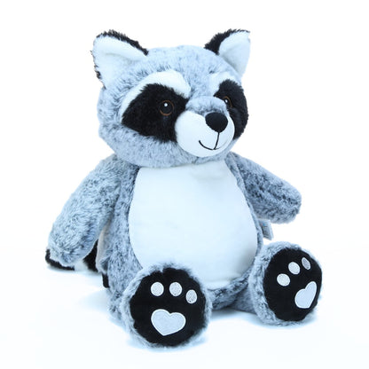 "Chuckle Coon" Raccoon - personalized stuffed animal