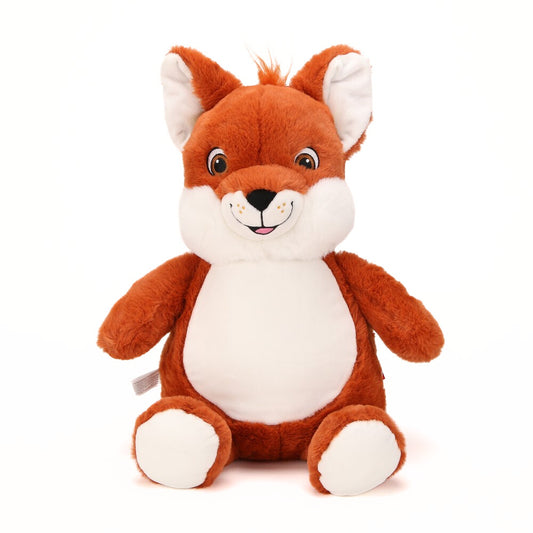 "Ruby Rascal" fox - personalized stuffed animal