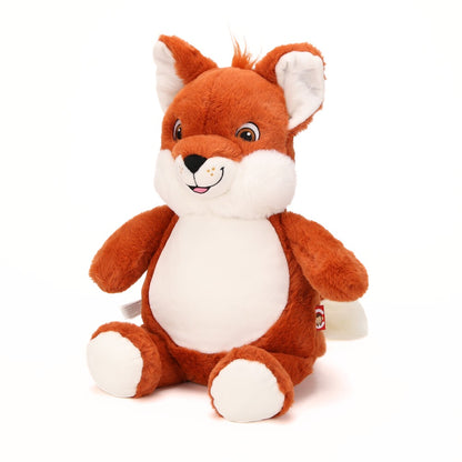 "Ruby Rascal" fox - personalized stuffed animal